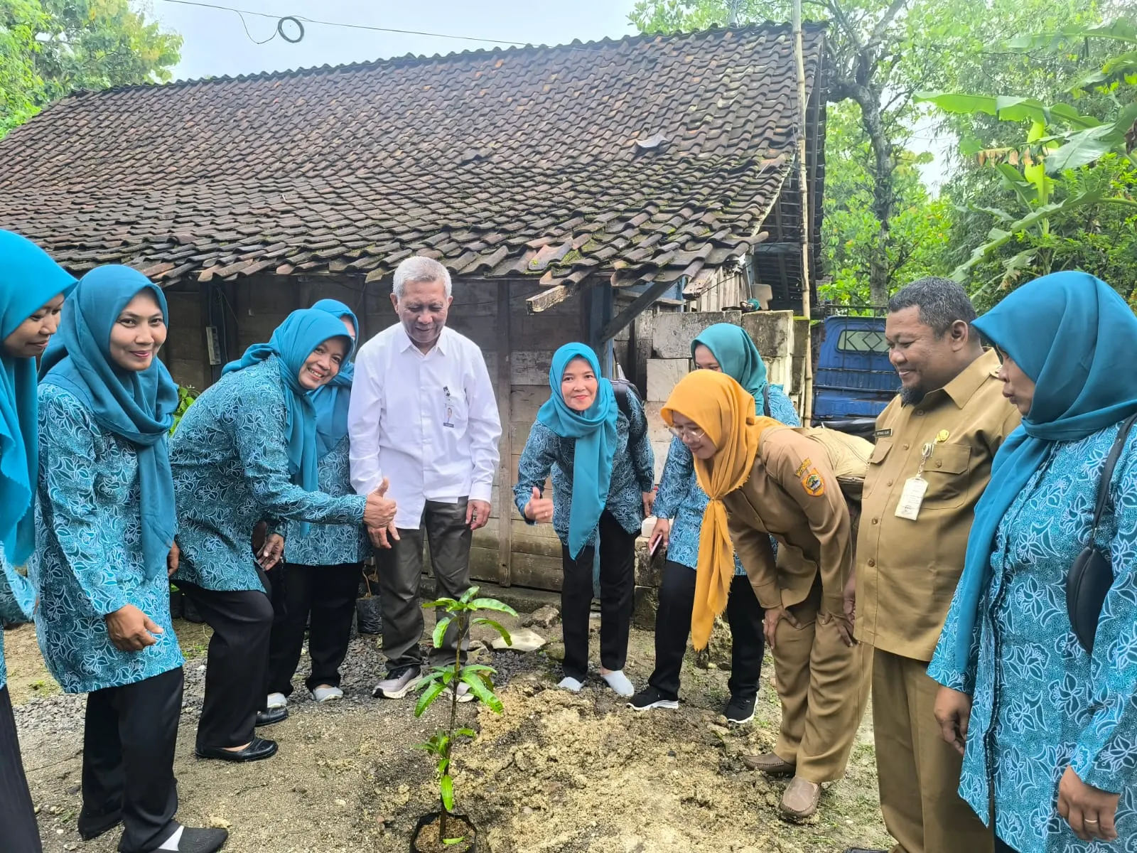 PENYERAHAN 500 BIBIT DI KECAMATAN TODANAN